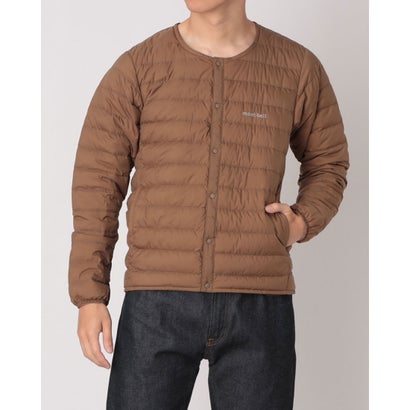 モン呼びりん mont-bell モン呼びりん スペリオダウン ラウンドネックジャケット Men\u0027s （タン25） メンズファッション-コート・ジャケット