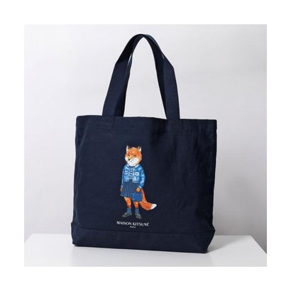 メゾンキツネ MAISON KITSUNE MAISON KITSUNE トートバッグ PM05107WW9042 （0413/CLASSIC-NAVY）｜LOCOMALL（ロコンド公式ストア）