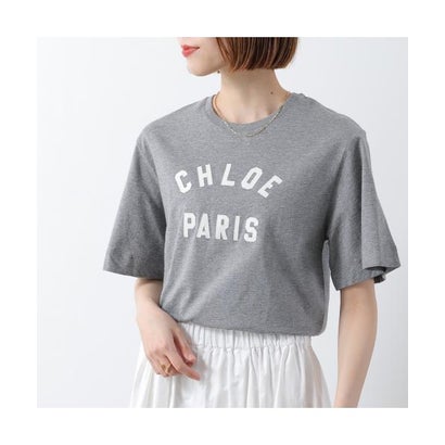 クロエ Chloe Chloe Kids 半袖 Tシャツ C20654 ロゴT クルーネック （A46/HEATHER-GREY/グレー）｜LOCOMALL（ロコンド公式ストア）