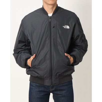 ザ・ノース・フェイス THE NORTH FACE アウトドアカジュアル 中綿ジャケット Insulation Bomber Jacketインサレーションボンバージャケット NY82552 (アスファルトグレー)|LOCOMALL(ロコンド公式ストア)