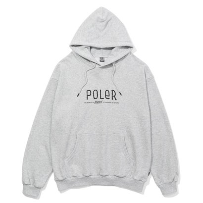 ポーラー POLeR ファリーフォント ボンネット（FURRY FONT HOOD） （HEATHER GRAY）