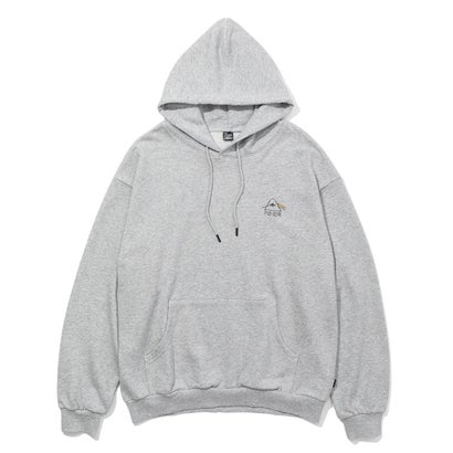 ポーラー POLeR サイケデリック ロゴタイプ ボンネット（PSYCHEDELIC LOGO HOOD） （HEATHER GRAY）
