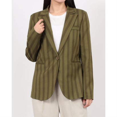 リナシメント RINASCIMENTO ストライプテーラードジャケット （var.Verde Militare）
