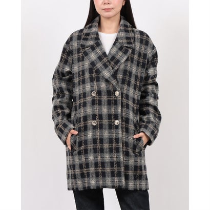 リナシメント RINASCIMENTO ハウスチェックコクーンCOAT （var.ブラウスu）