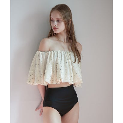シードレス SEA DRESS 2wayバルーンスリーブビキニ/水着 【返品不可商品】 （ドット2）