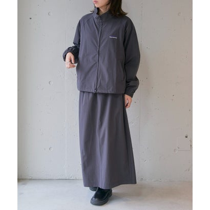 サウザンドマイル THOUSAND MILE ZIP BLOUSON\u0026T-SHIRT\u0026SKIRT SET UP （濃灰色薄墨色）