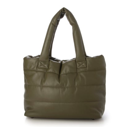 ベスジョーヤ VESGIOIA ラムレザーキルティングトートBAG （カーキ）