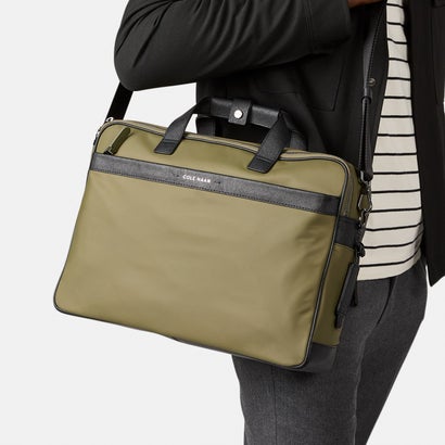 コール ハーン COLE HAAN カールソン デイリー ブリーフケース mens （オリーブナイト）｜LOCOMALL（ロコンド公式ストア）