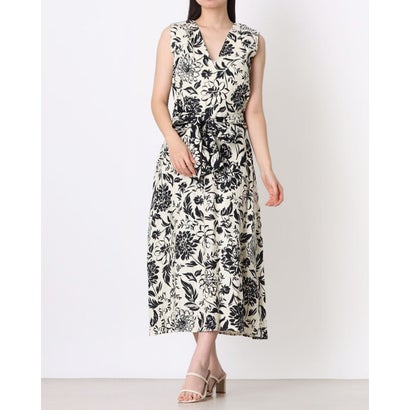 ホブズ HOBBS TEAGAN DRESS （IVORY NAVY）