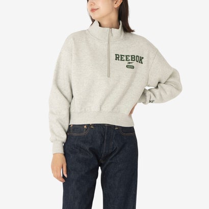 クラッシック 貨物自動車遊撃手 ハーフジップ / CLASIC TRACK SHORT HALF-ZIP （白いこと）