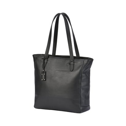 エルゴポック HERGOPOCH エルゴポック ジャパニーズファームレザー トートバッグ HERGOPOCH JAPAN FARMED LEATHER JF-TT （ブラック）