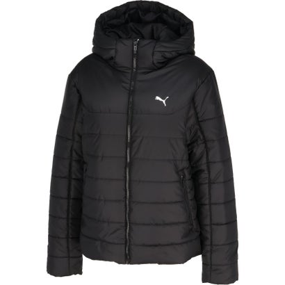 ピューマ PUMA ピューマ PUMA ESS フーデッド パデッド JKT 上衣 アウター 前掛け 厚地の外套 ボンネット レディース ウィメンズ お上さん 成年者 防寒 機 （01 PUMABLACK）