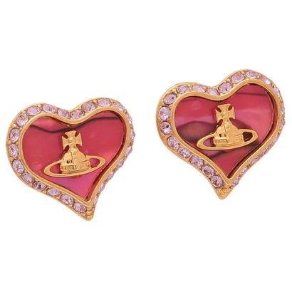 ヴィヴィアン ウエストウッド Vivienne Westwood ピアス ペトラ ゴールド ピンク レディース VIVIENNE WESTWOOD 62010074 02R938 （GOLD PINK VIOLET）