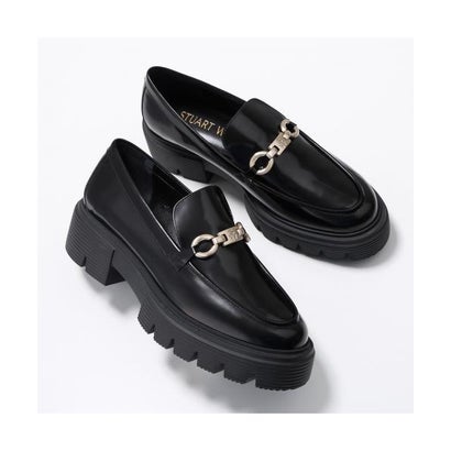 StuartWeitzman ローファー NOLITA SW SGNATRE LF SG816 （BLACK/ブラック）
