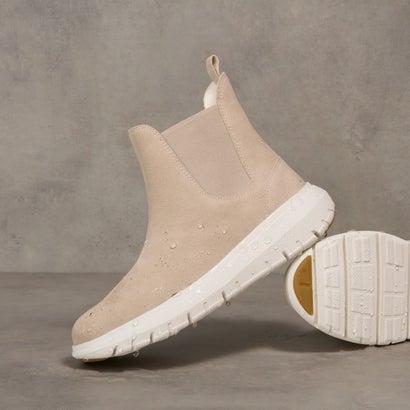 コール ハーン COLE HAAN グランド ラエリン チェルシー ブーツ womens （CH ライト セサミ スエード / アイボリー ウォータープルーフ）