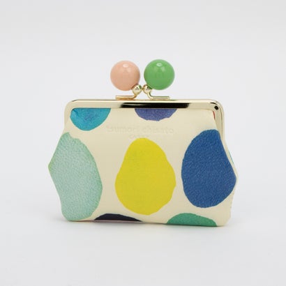 ツモリチサト キャリー tsumori chisato CARRY カラフルズームドット がま口 小銭入れ （ホワイト）