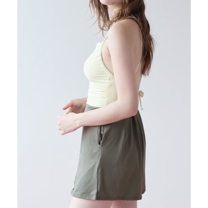 シードレス SEA DRESS サイドギャザーオールインワン/ワンピース水着 【返品不可商品】 （アイボリー）
