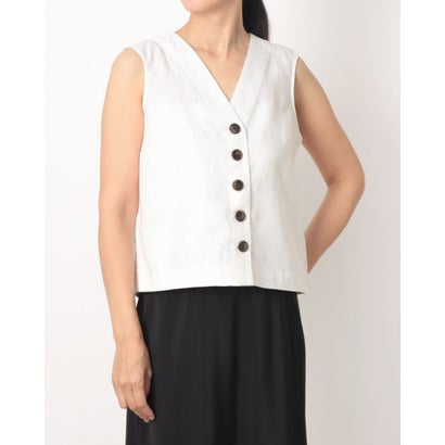 ホブズ HOBBS KAYLEE LINEN TOP （WHITE）