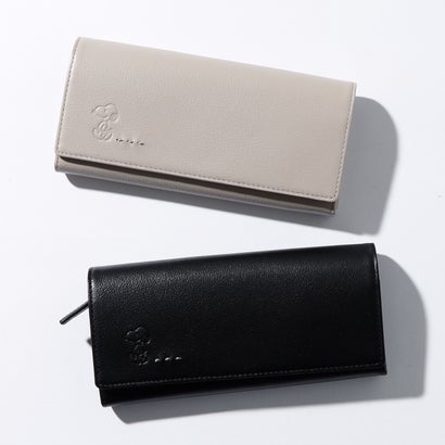 スヌーピーレザーコレクション SNOOPY Leather Collection ステッチシリーズ 2ルーム束入 （ベージュ）