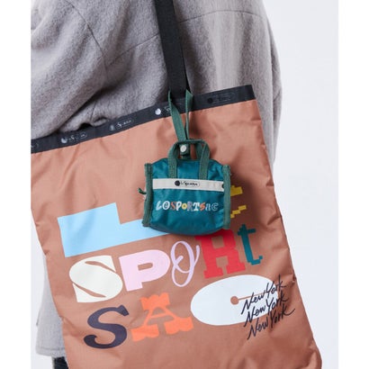 レスポートサック LeSportsac MICRO WEEKENDER CHARM （LSSタイポグラフィチャームグリーン）