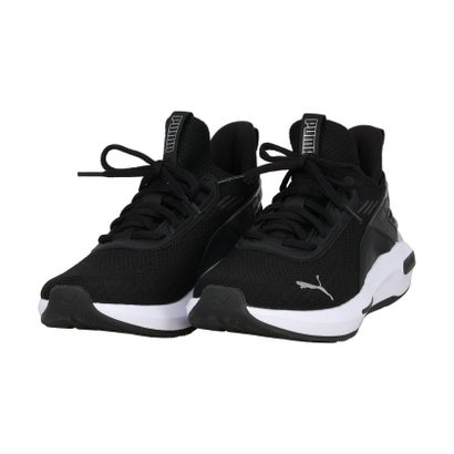 プーマ PUMA プーマ PUMA SOFTRIDEエンゾ5HYPE スニーカー シューズ 靴 メンズ レディース 男性 女性 大人 ランニング ウォーキング クッション （PUMABLACK-PUMAWHITE-PUMAS）