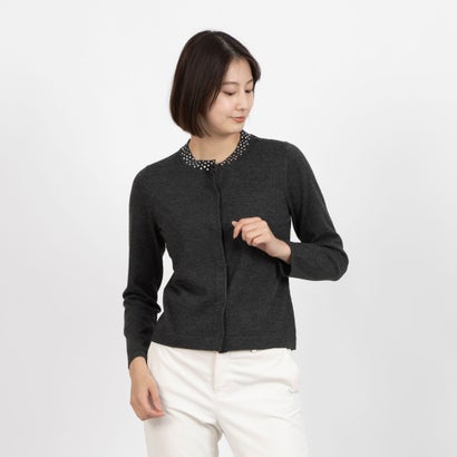 マダム ジョコンダ MADAM JOCONDE ジュエリーニットカーディガン （グレー） 16,781円