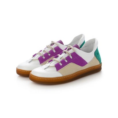 アルシュ arche 【訳あり新品】VANNAY  ローカットスニーカー  (ROCKY/TIMBER/NAKA/NUBUCK)（白いこと/さくら色/緑であること）(BLANC/FAIENCE/ARAO/THEODA) （BLANC/FAIENCE/ARAO/THEODA）