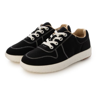 トールシューズ TALLSHOES シークレットシューズ シークレットスニーカー 5cmUP メンズ 布生地スニーカー 刺繍ハトメ 軽量モデル（ブラック）