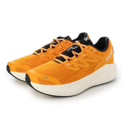 サロモン SALOMON AERO GLIDE 3 ランニングシューズ （ターメリック×WH×ブラック）