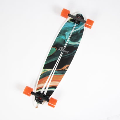 ロングアイランドスケートボード LONG ISLAND SKATEBOARDS ティール 35.0×9.0 ピンテール コンプリート コンプリートデッキ (ブラックグリーン)|LOCOMALL(ロコンド公式ストア)
