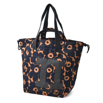 マリメッコ marimekko MONO CITY TOTE MINI UNIKKO トートバッグ トートバッグ （ウニッコブラウン×Dネイビー）