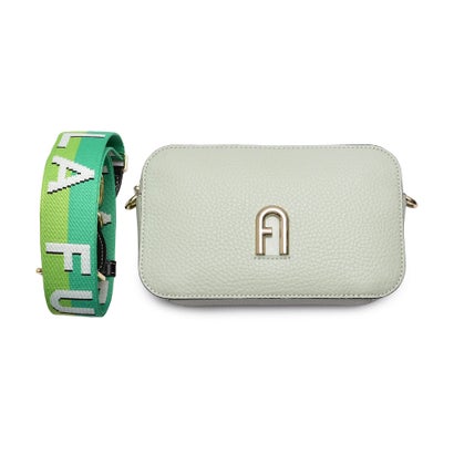 フルラ FURLA プリムラ ミニ 差し交わす上半身 ショルダーバッグ （雄捩子山葵）