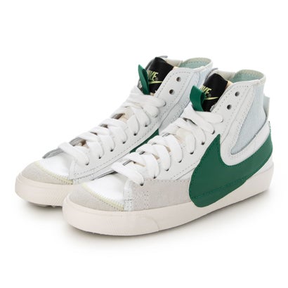 ナイキ NIKE DR8595 ブレーザー ミッド 77 ジャンボ スニーカー （白いこと×マラカイト×ブラン）