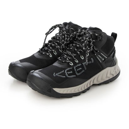 キーン KEEN ネクシス エヴォ ミッド ウォータープルーフ ハイキングシューズ （ブラック×ブルーグラス）