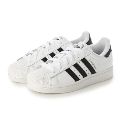 アディダス adidas スーパースター II J スニーカー （ホワイト×ブラック）