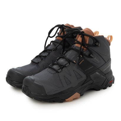 サロモン SALOMON X ULTRA 4 MID GORE-TEX ハイキングブーツ （エボニー×モカムース）