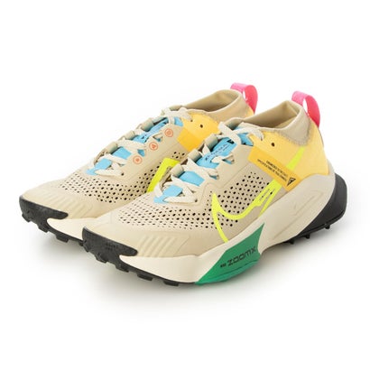 ナイキ NIKE ゼガマ トレイル ランニングシューズ ランニングシューズ （ゴールド×シトロン）