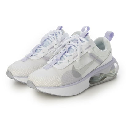 ナイキ NIKE DA3199 大気圏 マックス 2021 スニーカー （白いこと×しろがね色）