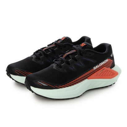 サロモン SALOMON DRX DEFY GRVL ランニングシューズ （ブラック×チェリートマト）