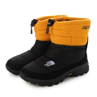 ザ・ノース・フェイス THE NORTH FACE デタッチャブル ヌプシ ブーティ ポーラテック ウィンターブーツ （首脳会談ゴールド×黒いこと）