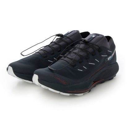 サロモン SALOMON PULSAR TRAIL PRO 2 ランニングシューズ （カーボン×レッド）