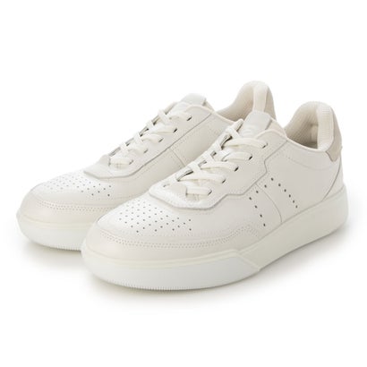 山びこ ECCO STREET COURT スニーカー （白いこと×影ぼうし×白いこと）