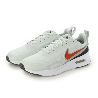 ナイキ NIKE FD4329 大気圏 マックス ニュアクシス スニーカー （ともし火しろがね色×P赤いこと）