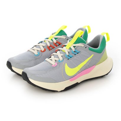 ナイキ NIKE DM0821 ジュニパー トレイル 2 ネクスト ネイチャー ランニングシューズ （グレー×ゴールド×グリーン）
