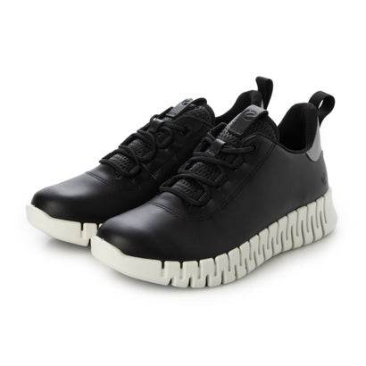 エコー ECCO GRUUV スニーカー （ブラック×ライトグレー）