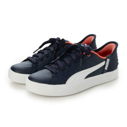 プーマ PUMA V コート スニーカー （ネイビー×ホワイト）