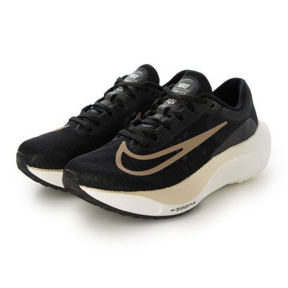 ナイキ NIKE DM8968 ズーム フライ 5 ロードランニングシューズ （ブラック×メタリックゴールド）