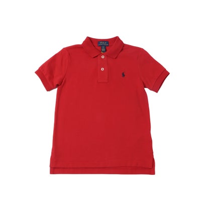 ラルフローレン RALPH LAUREN コットン メッシュ ポロシャツ 半袖ポロシャツ （レッド）
