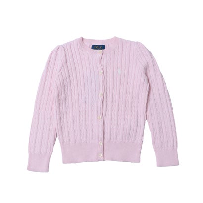 ラルフローレン RALPH LAUREN ミニケーブル コットン カーディガン ニットカーディガン （ヒントピンク）｜LOCOMALL（ロコンド公式ストア）