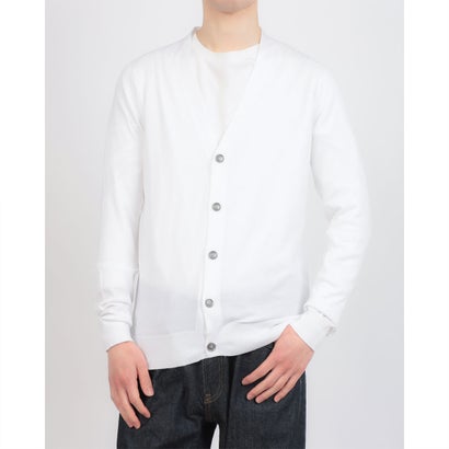 ジョンスメドレー JOHN SMEDLEY カーディガン （ホワイト）